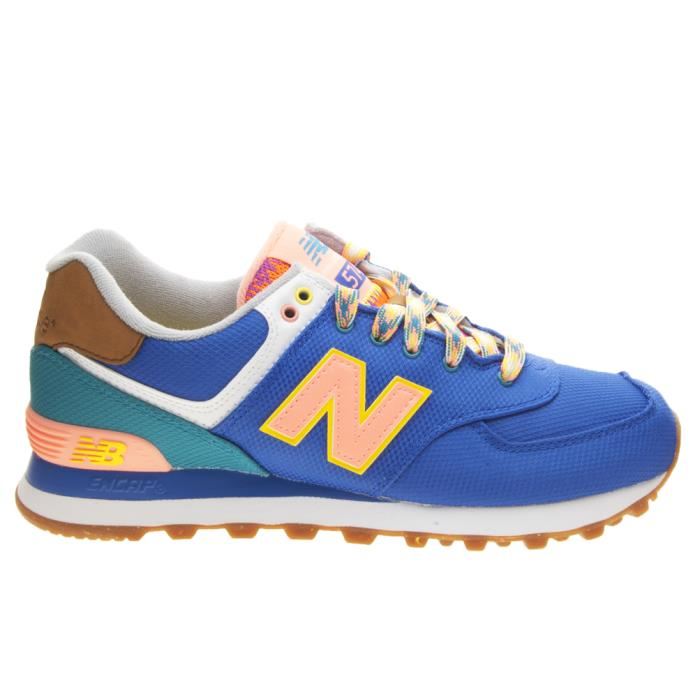 new balance 574 femme bleu et orange new balance 574 femme bleu et orange